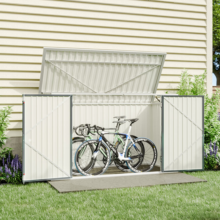 Wayfair bike storage shed discount